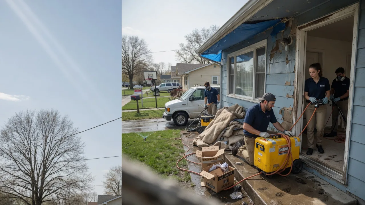 Basement Flood Cleanup in Athens, LA near me